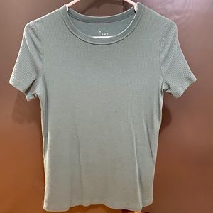 A New Day - Ribbed Tee, M